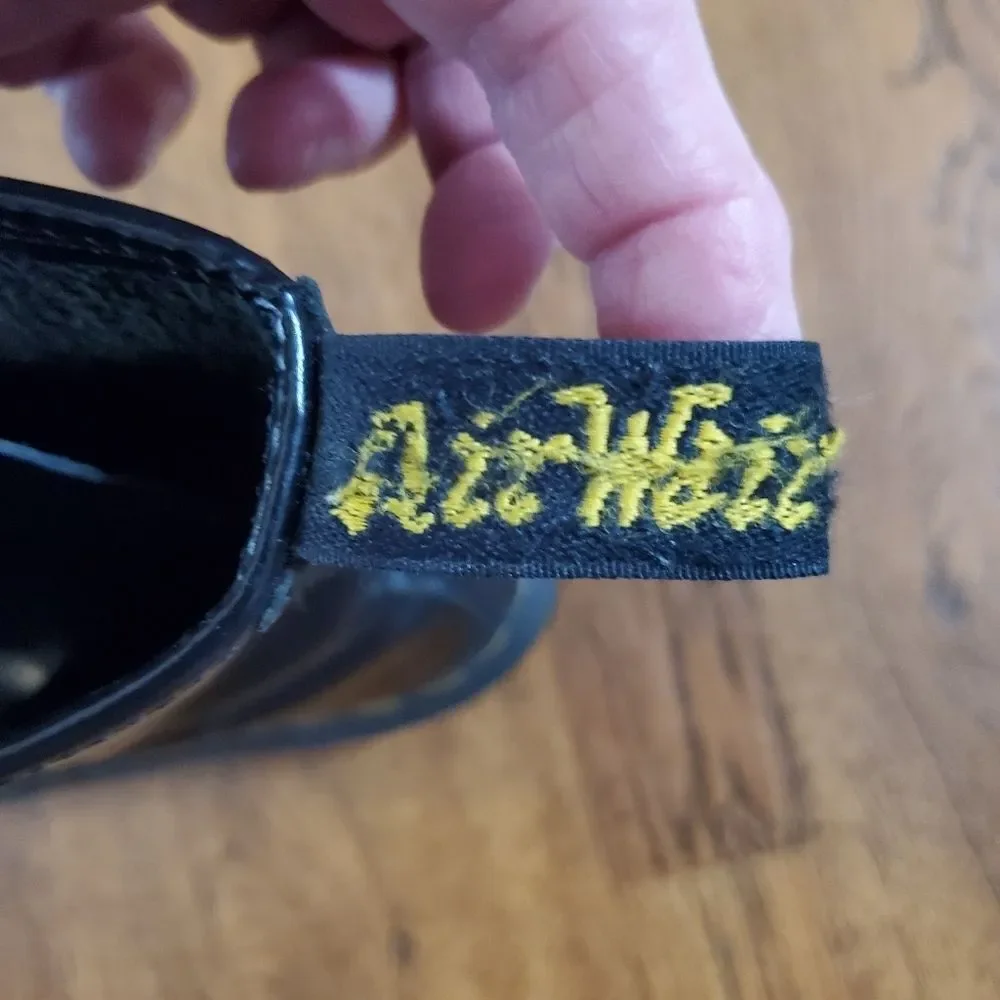 Dr Martens Boots Unisex Sz 5 Men 6 Ladies Black Leather Airwair Cushioned Soles